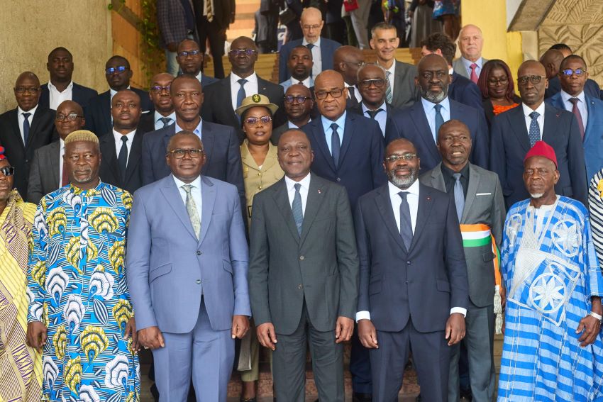 Présentation de l'état d'avancement des travaux  de construction de la ligne 1 du métro d'Abidjan